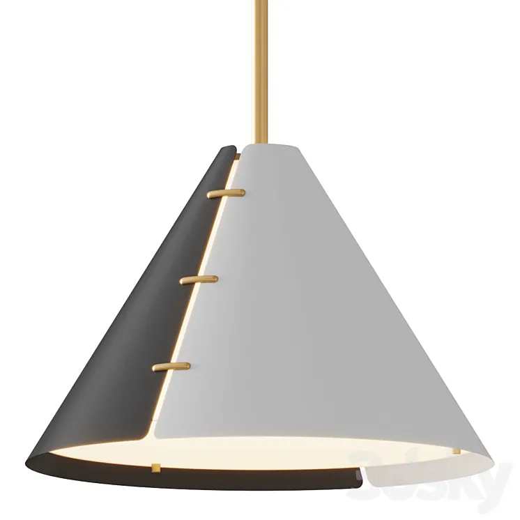 Shades of Light – Penny Pendant 3D Model Free Download