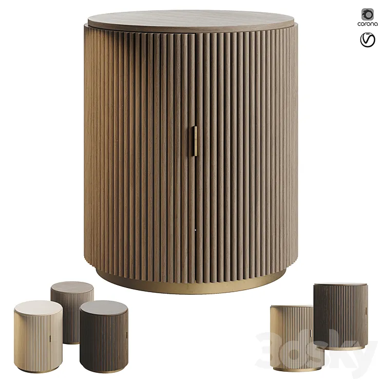 Shake Design Hege 5 Bedside Table 3D Model Free Download Shake Design Hege 5 Bedside Table 3D Model Free Download