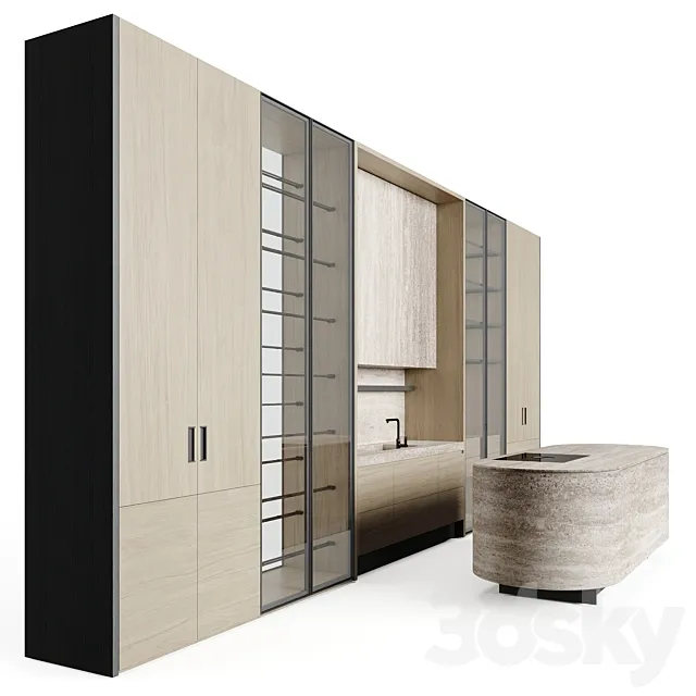 Shake Vogue Kitchen 3D Model Shake Vogue Kitchen 3D Model