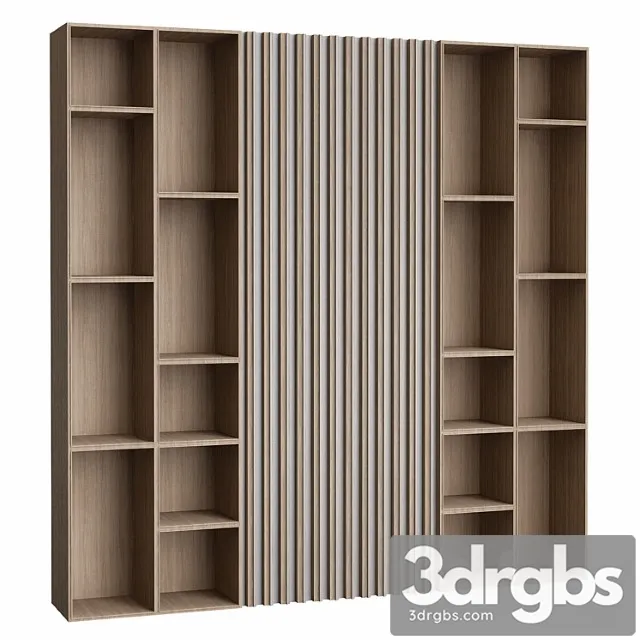 Shakedesign bookcases no. 30 2 3D Model Download