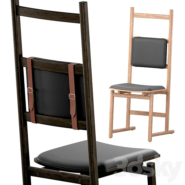 Shaker Dining Chair Neri & Hu 3D Model