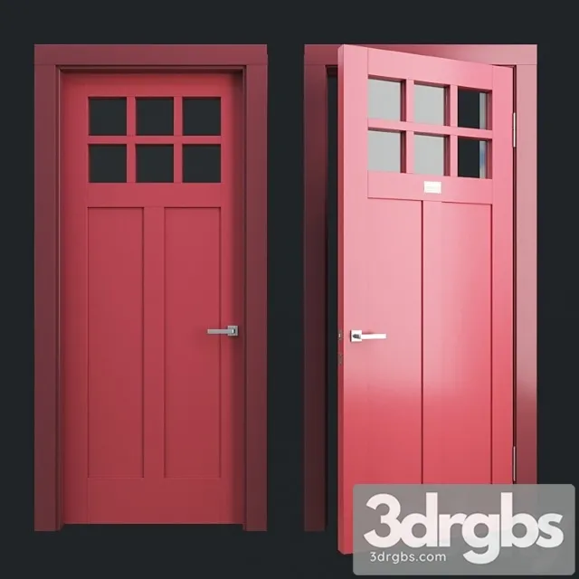 Shaker door 1 3D Model Download