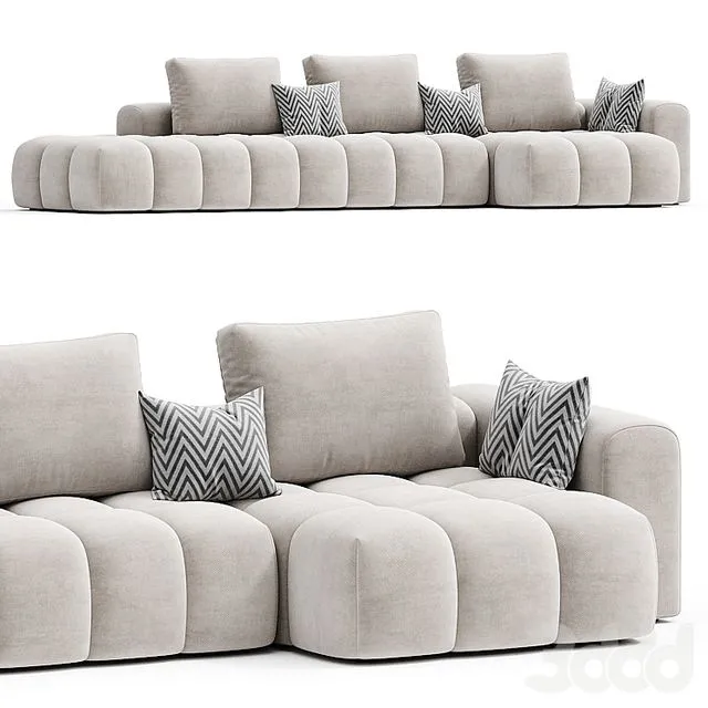 Shamara Sofa 3D Model