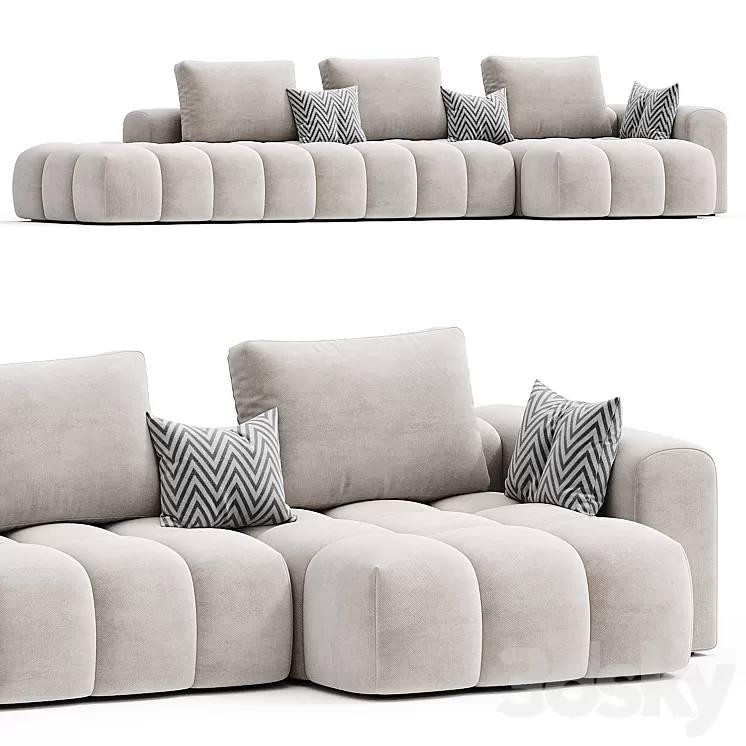 Shamara Sofa 3D Model