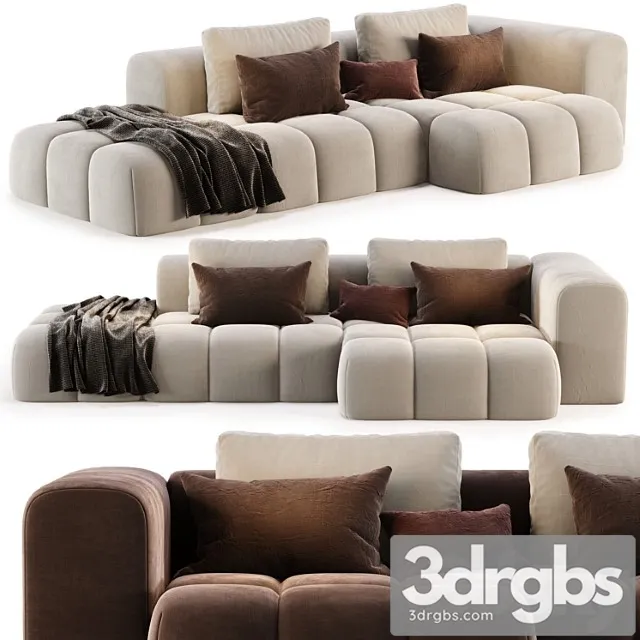 Shamara Sofa By Noho Home 3D Model Download