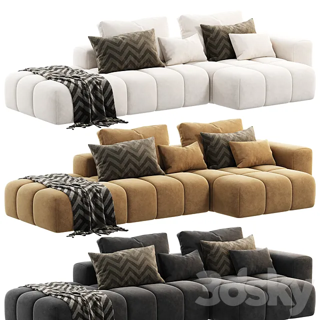 SHAMARA SOFA by nohohome sofas 3D Model SHAMARA SOFA by nohohome sofas 3D Model