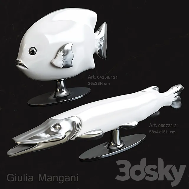 Shapes of Giulia Mangani 3D Model