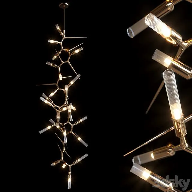 SHARD CHANDELIER LUXXU 3D Model