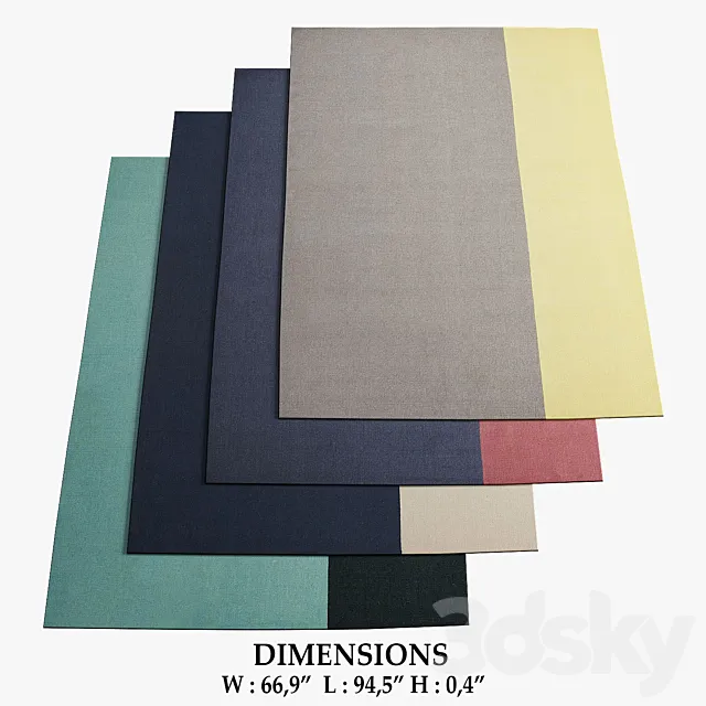 Shared Rugs_238 3D Model Shared Rugs_238 3D Model