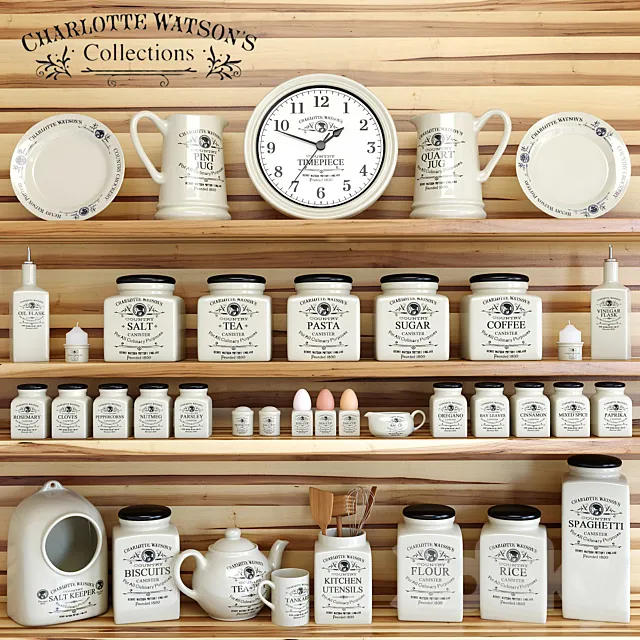 Sharlotte Watson`s Collection Cream 3DModel