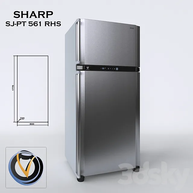 SHARP SJ-PT 561 RHS 3DModel
