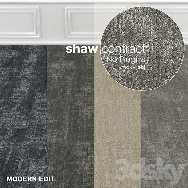 Shaw Carpet Intricate Wall to Wall Floor No 1 3DModel Shaw Carpet Intricate Wall to Wall Floor No 1 3DModel