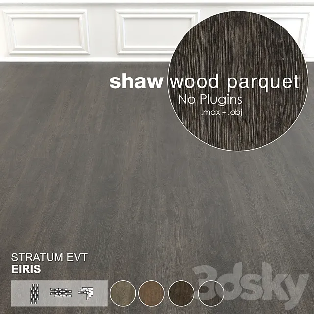 Shaw Wood Parquet 4 3D Model
