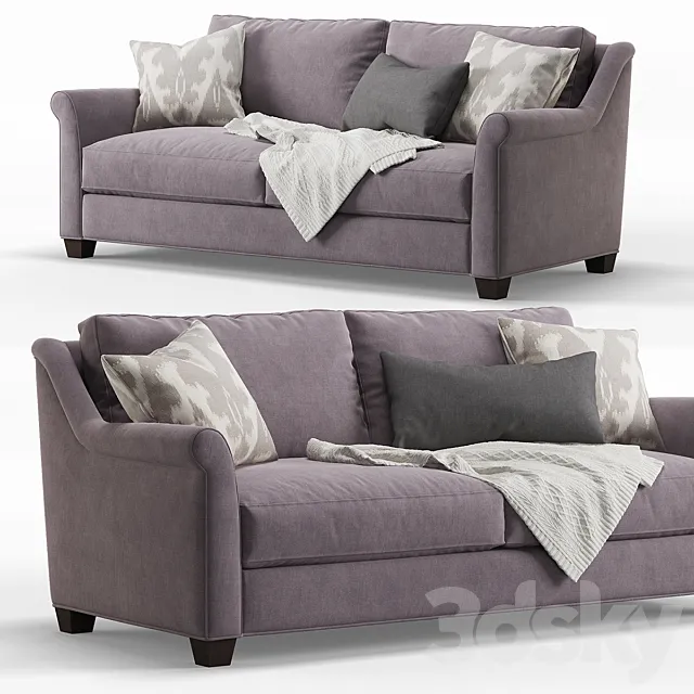 Shearson 2seat Sofa by Jonathan Louis 3DModel