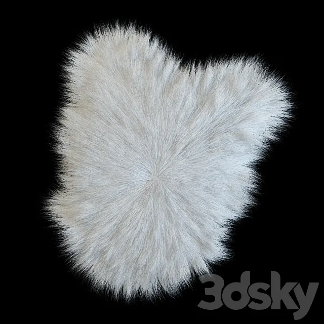 Sheep Skin longhair 3DModel Sheep Skin longhair 3DModel
