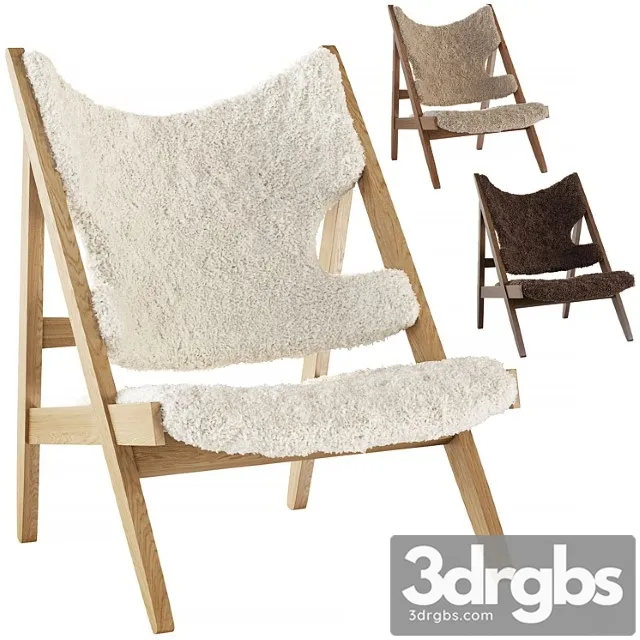 Sheepskin Armchair Menu by Ib Kofod Larsen 3D Model Download Sheepskin Armchair Menu by Ib Kofod Larsen 3D Model Download