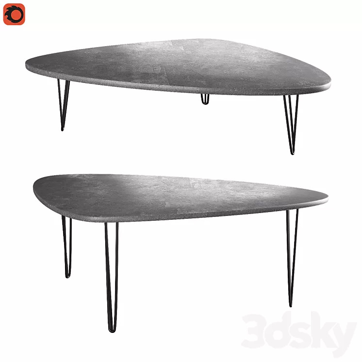 Sheffield coffee tables 3D Model Sheffield coffee tables 3D Model