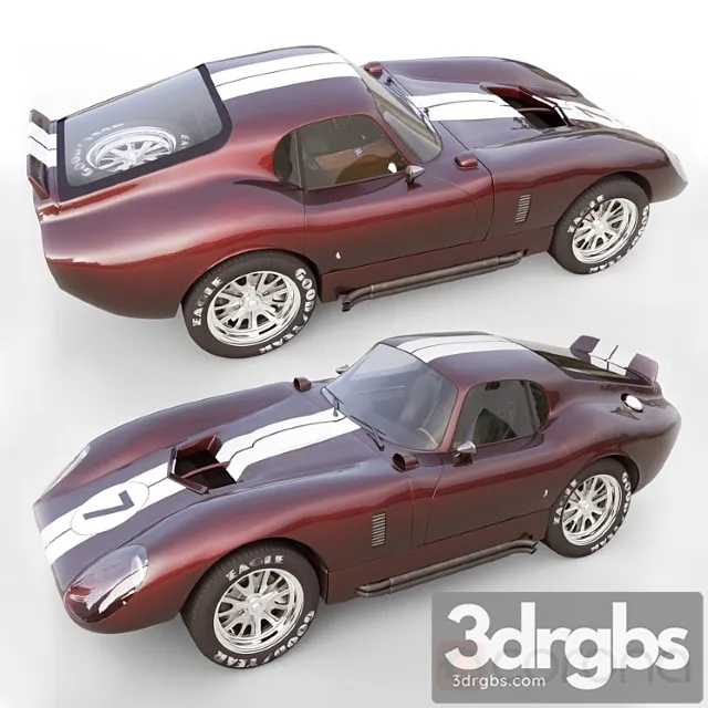 Shelby daytona cobra 3D Model Download