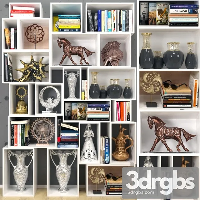 Shelf Collection 3D Model Download Shelf Collection 3D Model Download