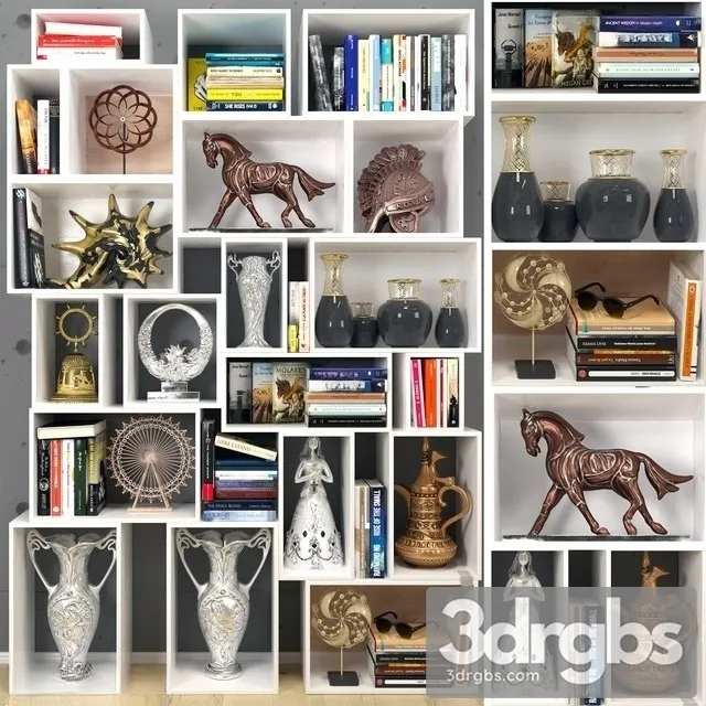 Shelf Collection 3D Model Download Shelf Collection 3D Model Download