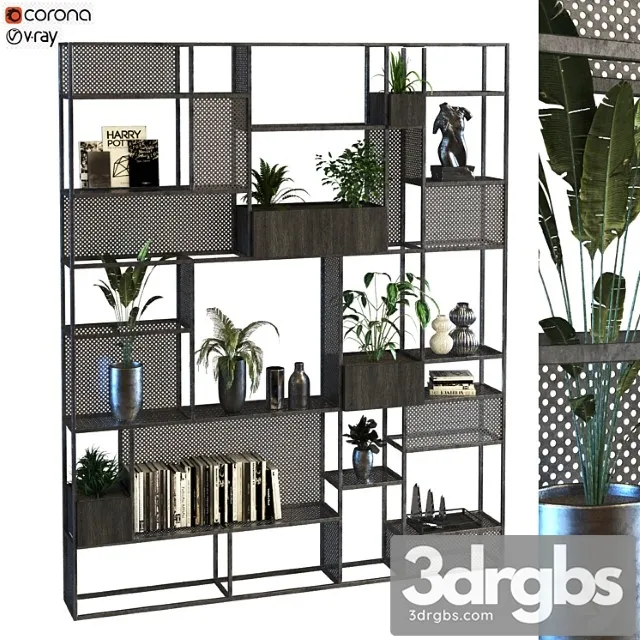Shelf Furniture Set 012 3D Model Download Shelf Furniture Set 012 3D Model Download