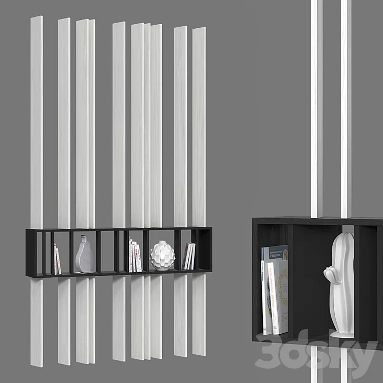 shelf-partition 3D Model Free Download