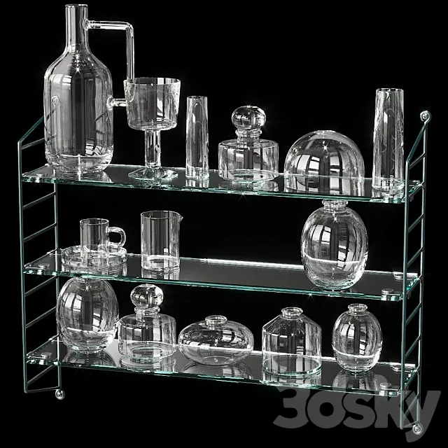 Shelf_systems_Nisse_Strinning 3DModel