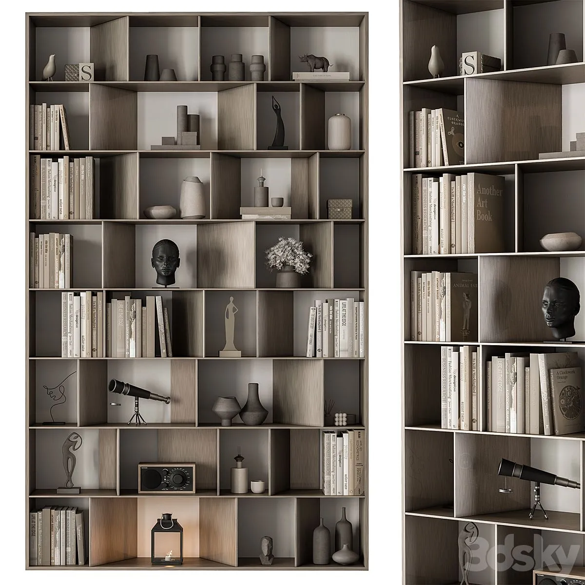 Shelves Decorative – Rack Set 14 3D Model