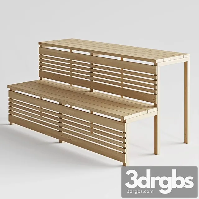 Shelves In The Bath 3D Model Download