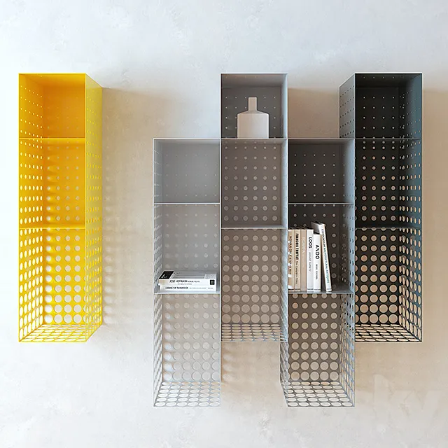 Shelves In the Fog 3DModel Shelves In the Fog 3DModel