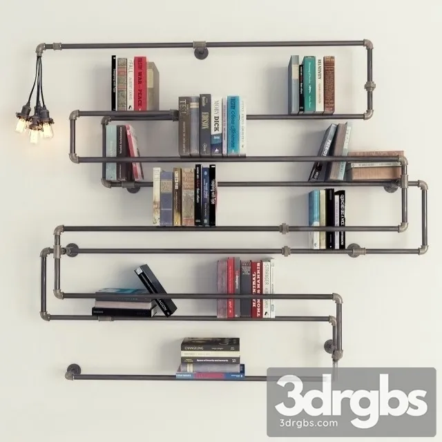 Shelves Pipe 3D Model Download Shelves Pipe 3D Model Download