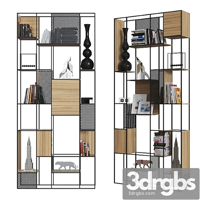 Shelving 008. 2 3D Model Download Shelving 008. 2 3D Model Download