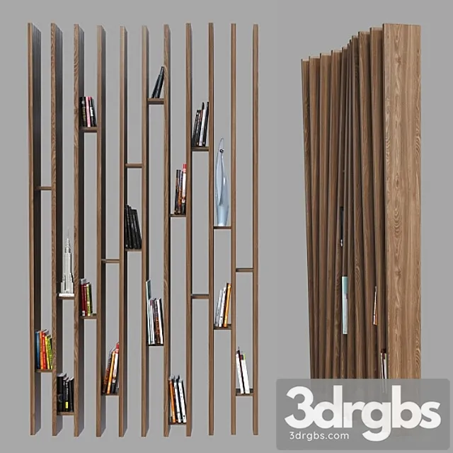 Shelving 010. 2 3D Model Download Shelving 010. 2 3D Model Download