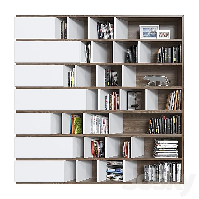 Shelving 015. 3DModel