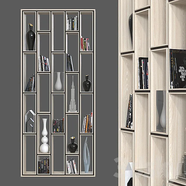 Shelving 019. 3D Model