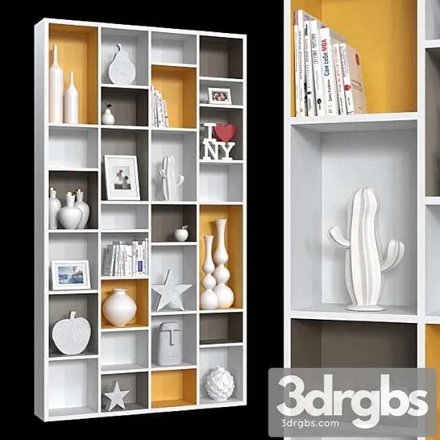 Shelving 033. 2 3D Model Download Shelving 033. 2 3D Model Download