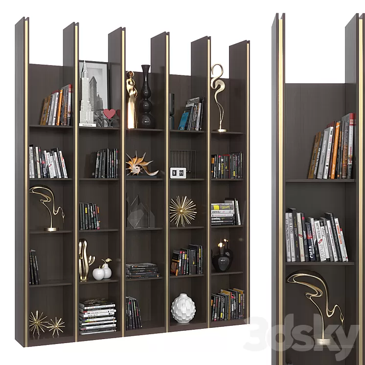 Shelving 056. 3D Model Shelving 056. 3D Model
