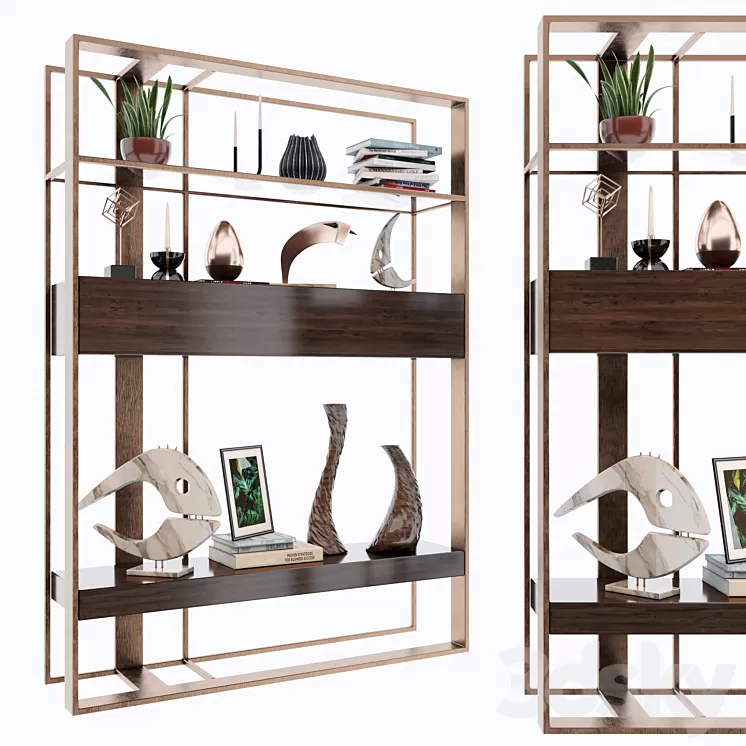 Shelving 38 3D Model Shelving 38 3D Model