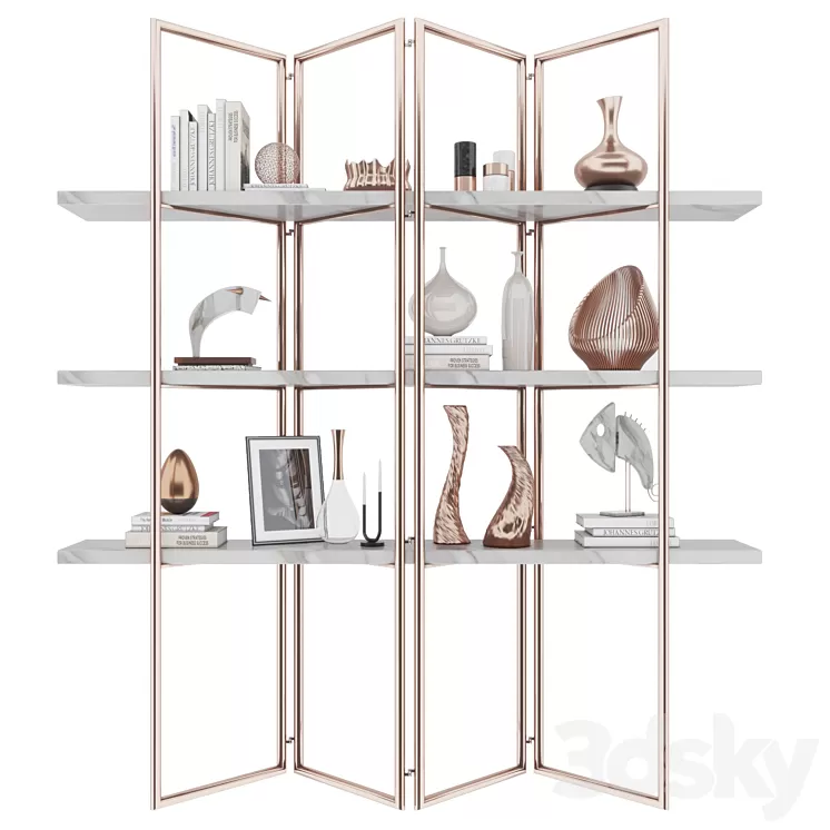 Shelving 39 3D Model Shelving 39 3D Model