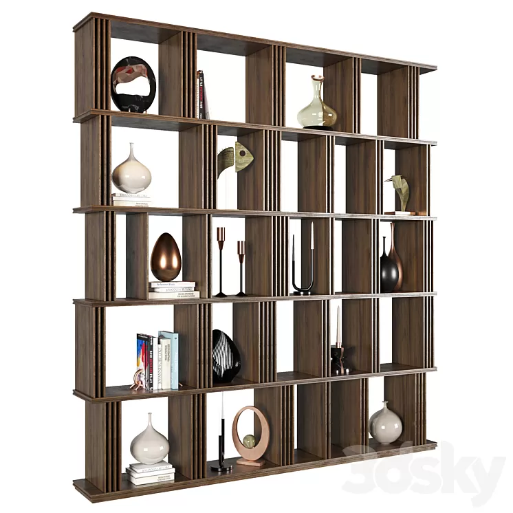 Shelving 56 3D Model Shelving 56 3D Model