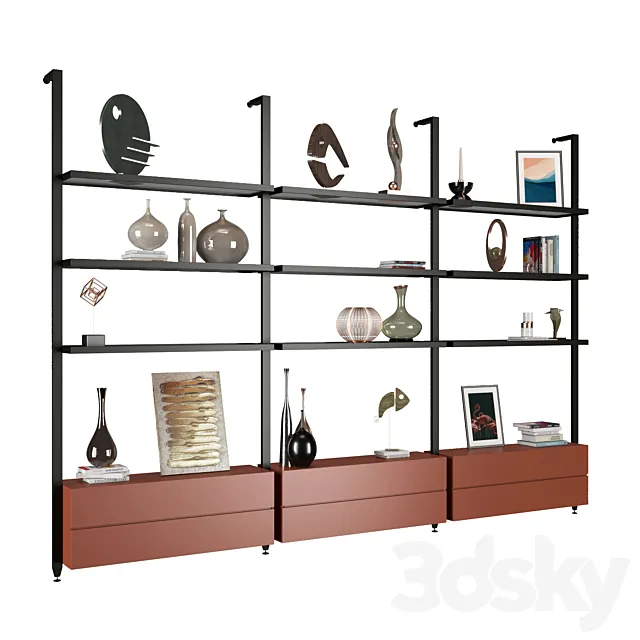 Shelving 57 3D Model