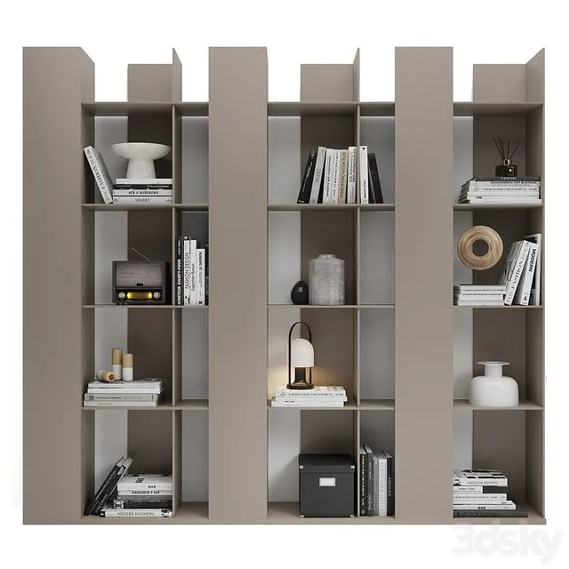 Shelving unit Lees 3D Model