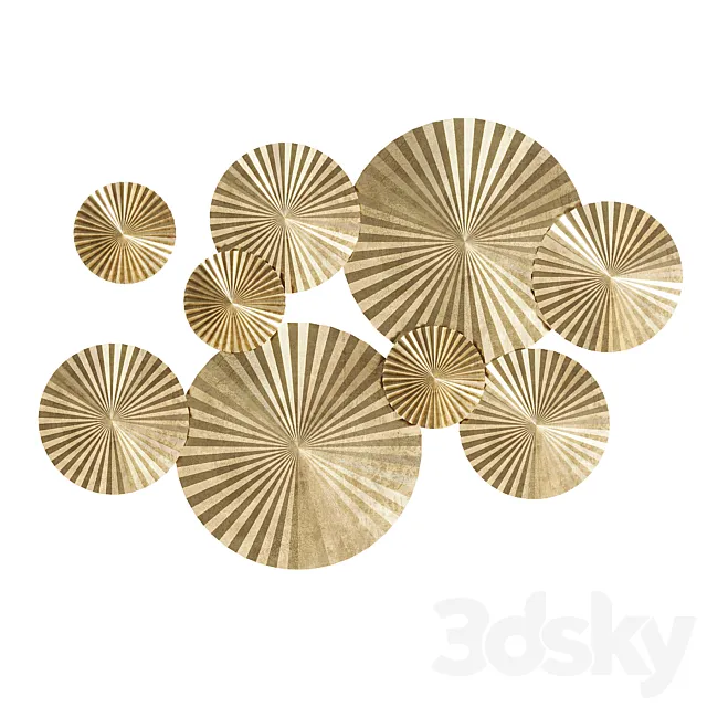 SHIELD COMPOSITION Carpanese 3D Model SHIELD COMPOSITION Carpanese 3D Model