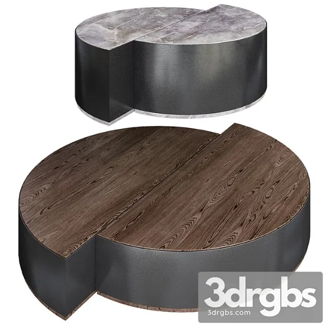 Shields minotti coffee tables 2 3D Model Download Shields minotti coffee tables 2 3D Model Download