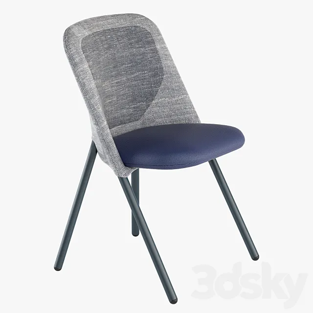 Shift Dining Chair Moooi 3D Model