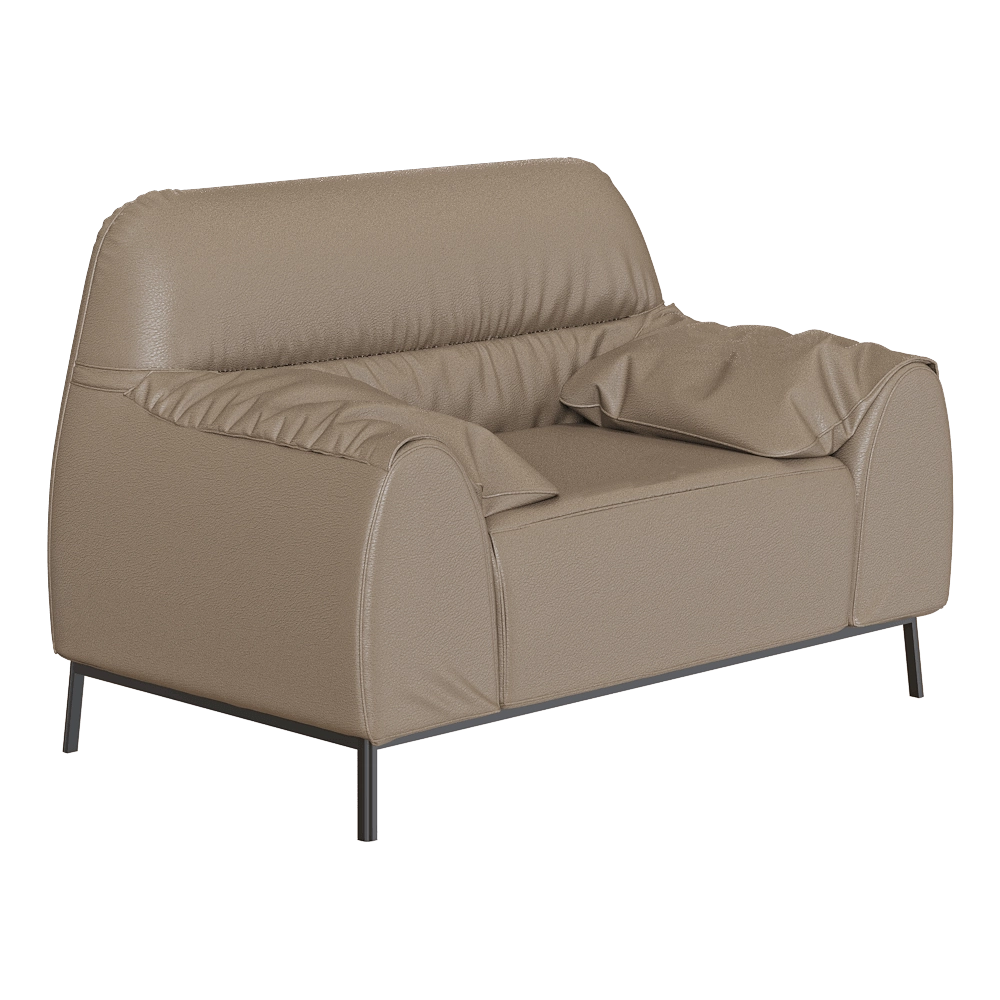 Shin Plaza – Armchair Y512-109 3D Model