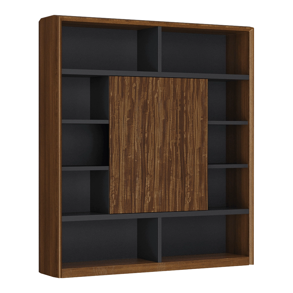 Shin Plaza – Bookshelf 608-T 3D Model