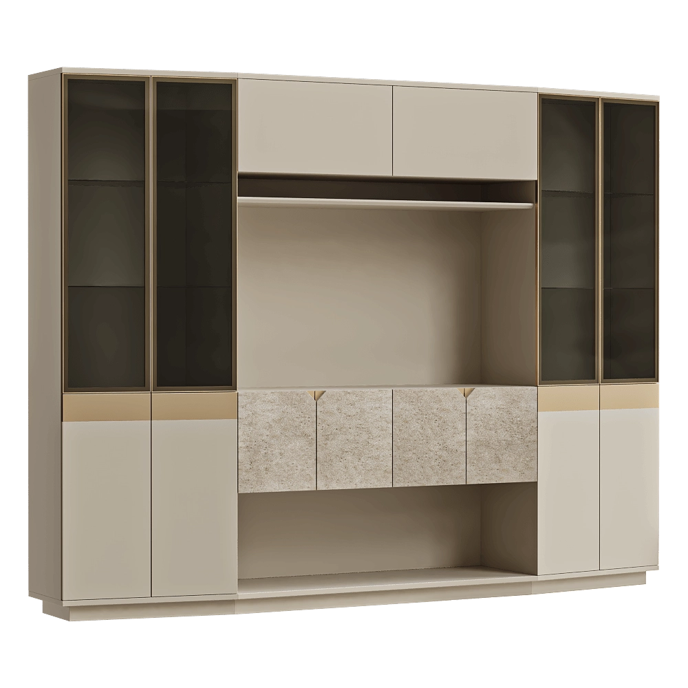 Shin Plaza – Bookshelf LY-0032600 3D Model