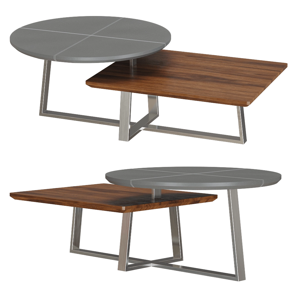 Shin Plaza – Coffee table T-81-1 3D Model