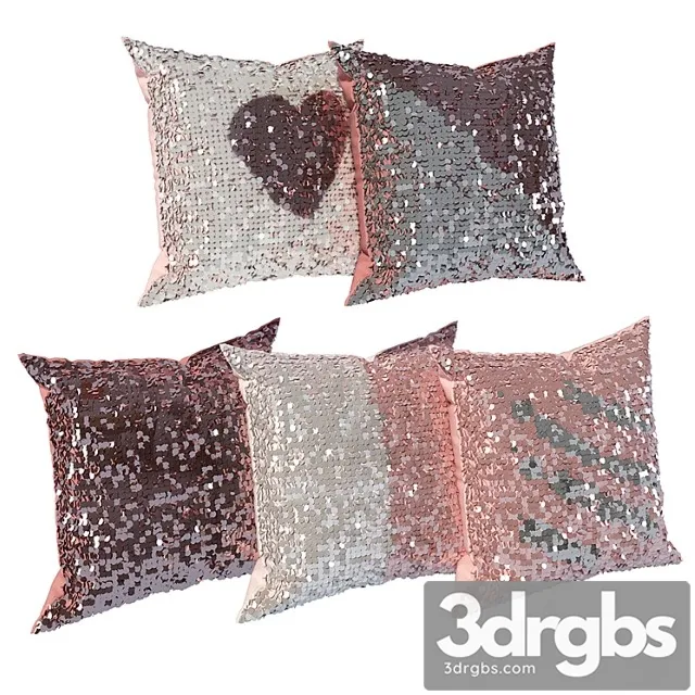 Shiny Pillows 3D Model Download Shiny Pillows 3D Model Download